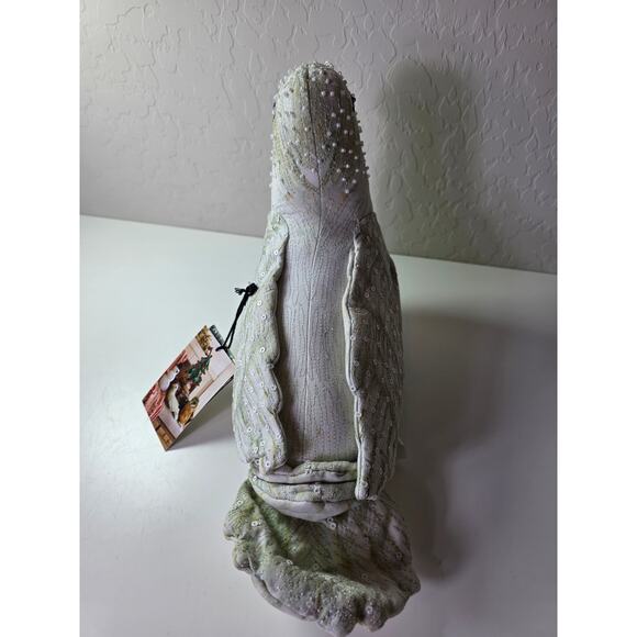 NEW John Derian Dove Sparkling Beaded Target 15"x 8" Plush Pillow NWT - Picture 6 of 10